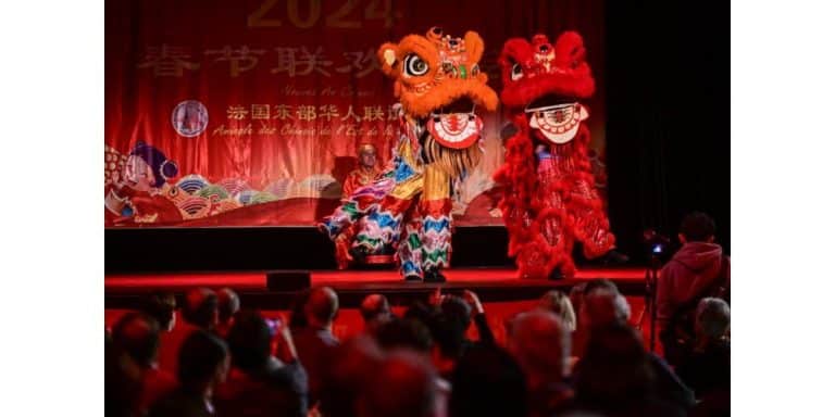 Photo nouvel an chinois Kursaal Besançon 1er février 2025