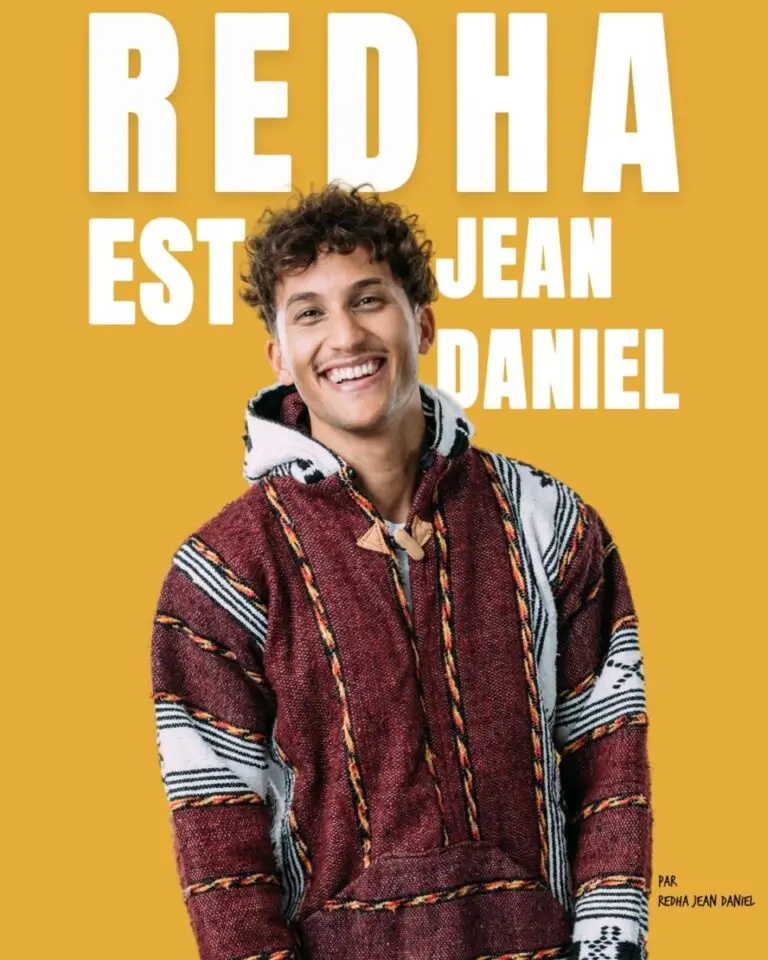 Affiche spectacle Redha est... Jean-Daniel du 1er février 2025 au Bœuf sur le toit