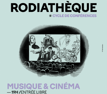 Affiche Rodiathèque musique et cinéma épisode 3 le 18 février 2025 à Besançon