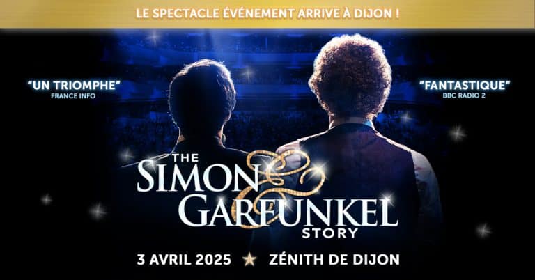 Affiche Simon et Garfunkel au zénith de Dijon le 3 Avril 2025